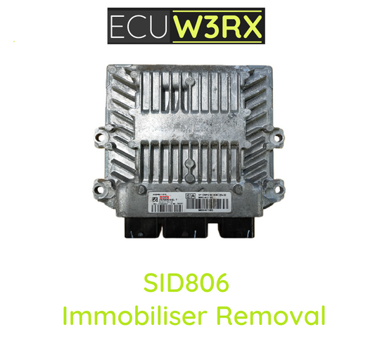 Citroen / Peugeot - PSA - SID 806 - Immobiliser Removal Service