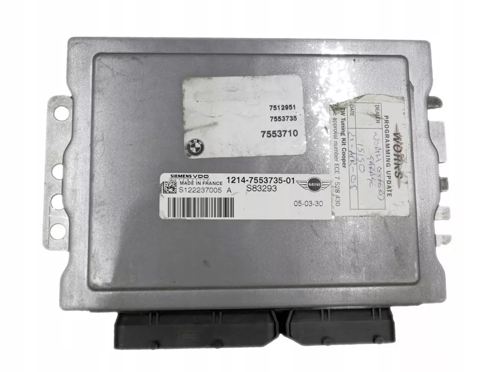 Mini R52 Ecm Mini Cooper S R53 EMS5150 ECU - JCW GP1 Plug and Play ECU – ECU-W3RX